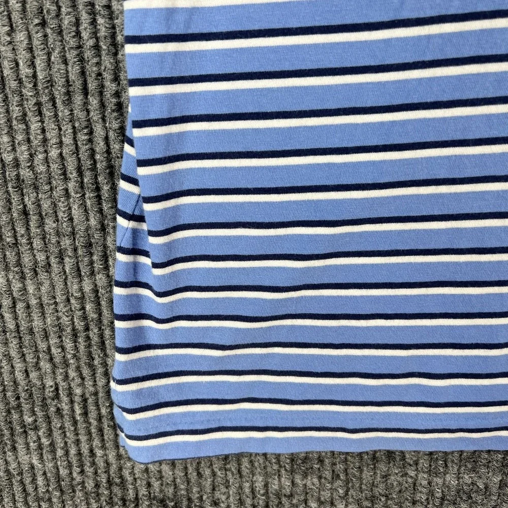 Polo Ralph Lauren Polo Shirt Mens‎ 2XB Big Blue Striped Short Sleeve Classic